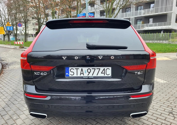 Volvo XC 60 cena 144900 przebieg: 66893, rok produkcji 2019 z Warszawa małe 781